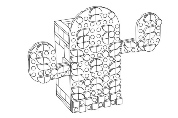 Disegno di Lego Duplo Immagine da colorare