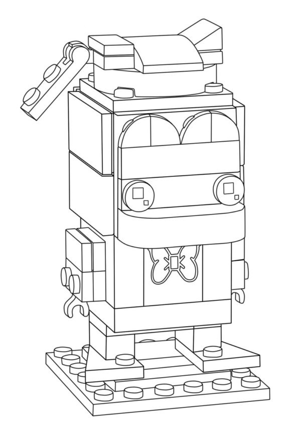 Disegno di Lego Duplo da colorare