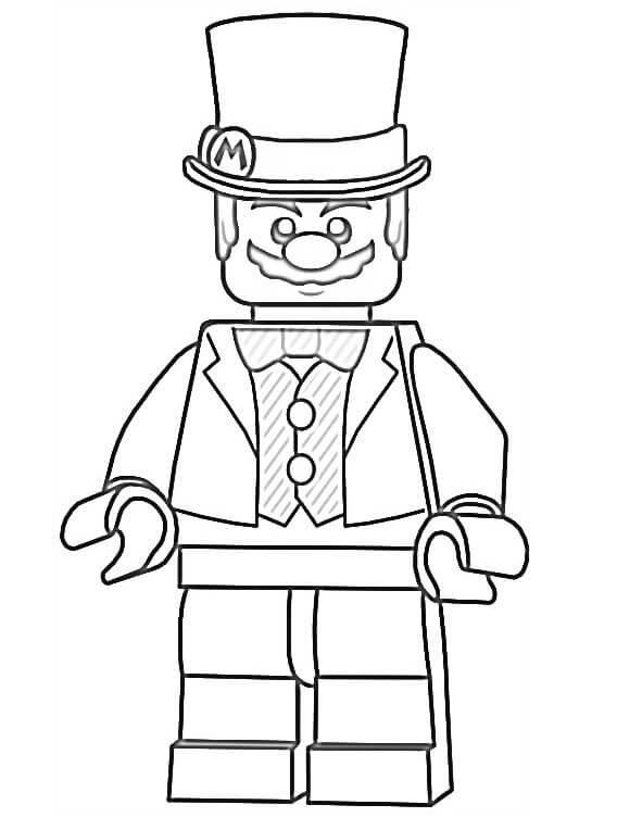 Disegno Lego Super Mario da colorare