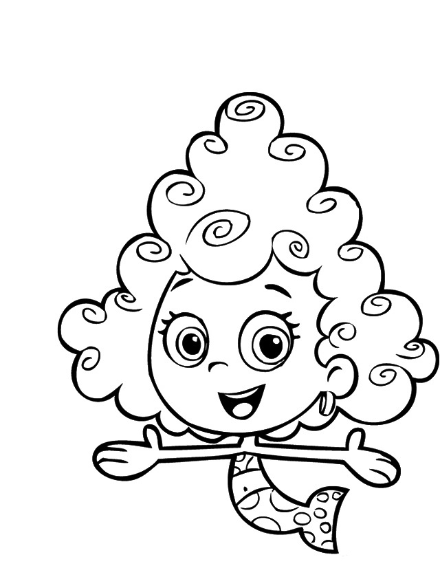 Bubble Guppies da colorare