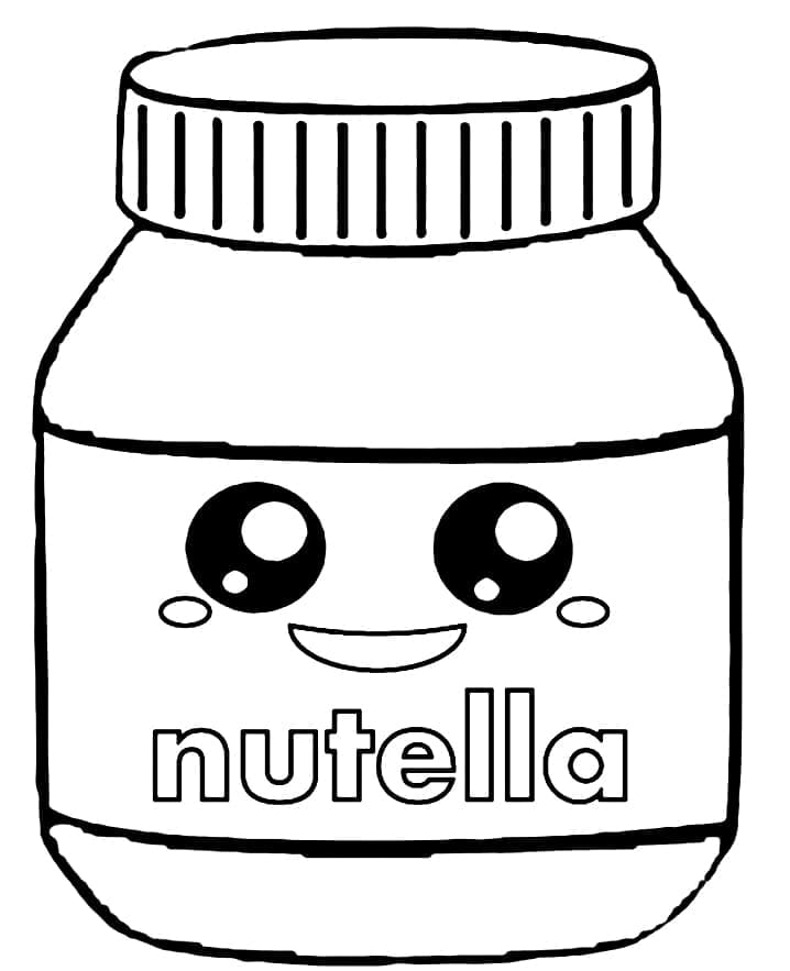 Divertente Kawaii Nutella 