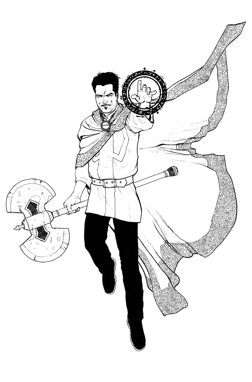 Doctor Strange da colorare