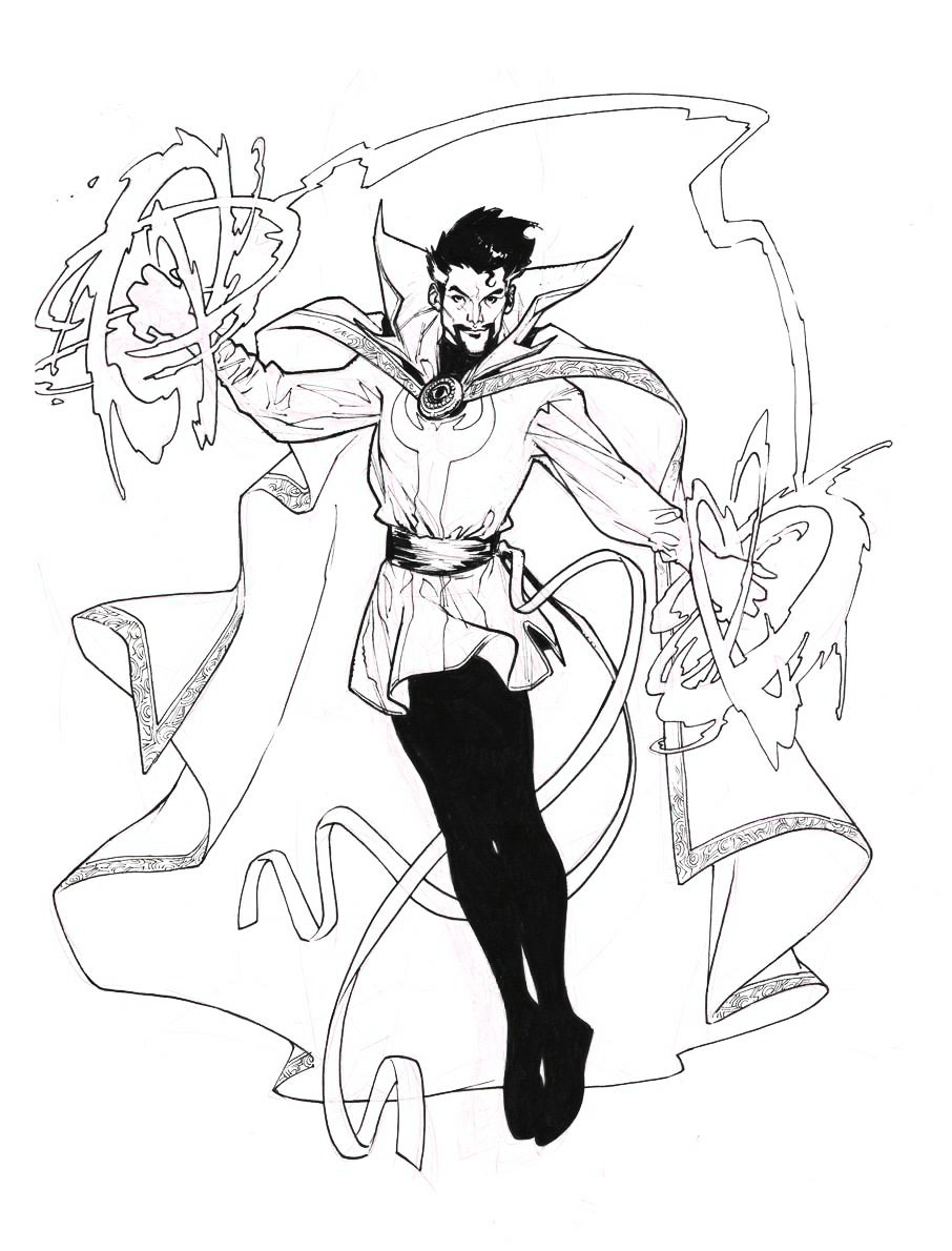 Doctor Strange La magia di da colorare