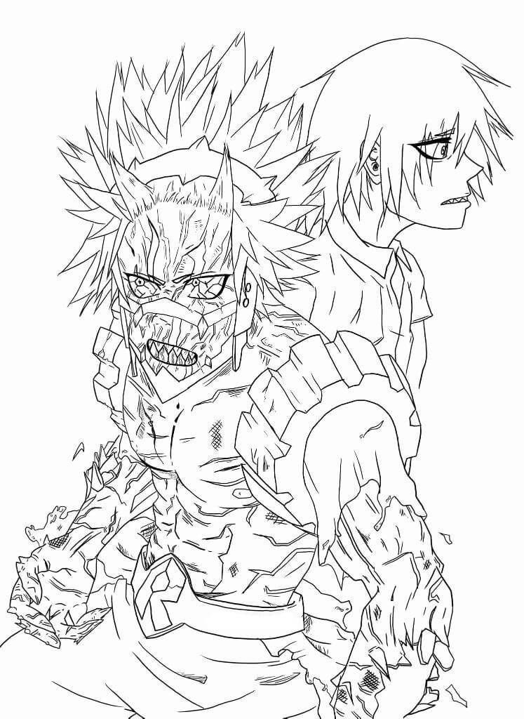 Eijiro Kirishima Energia da colorare