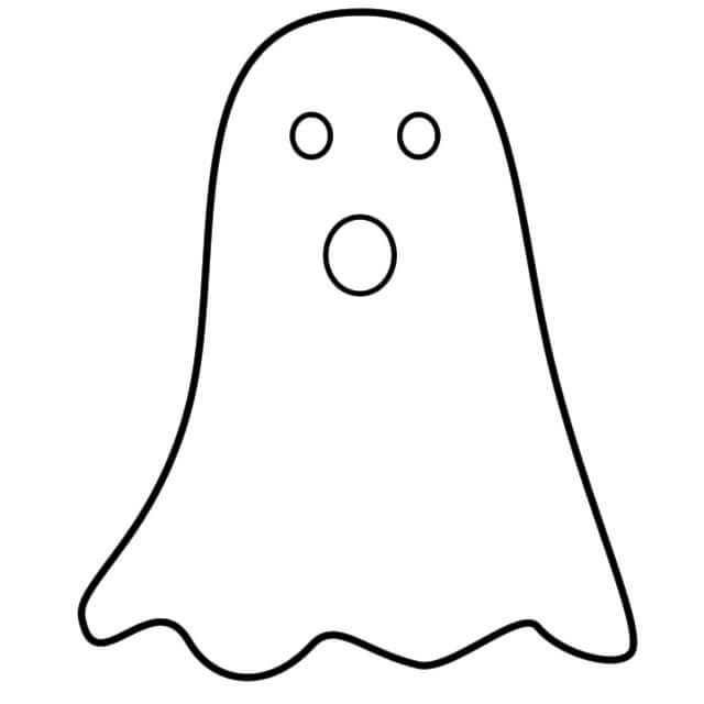 Fantasma Normale da colorare