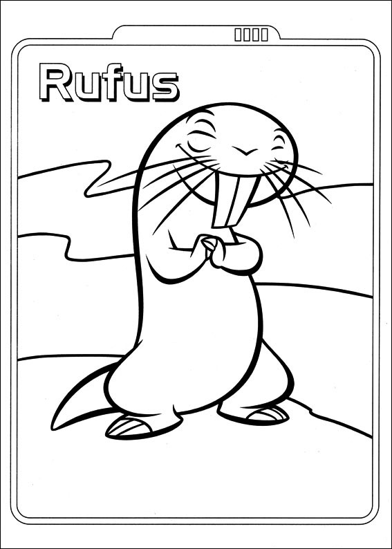 Felice Rufus da colorare