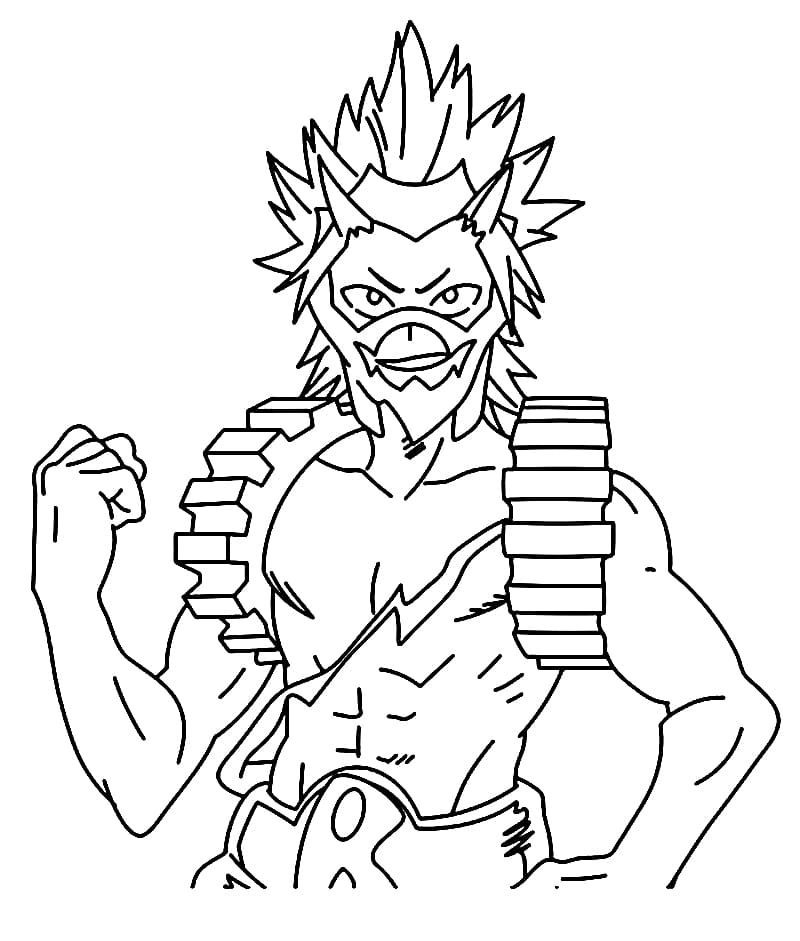 Freddo Kirishima da colorare
