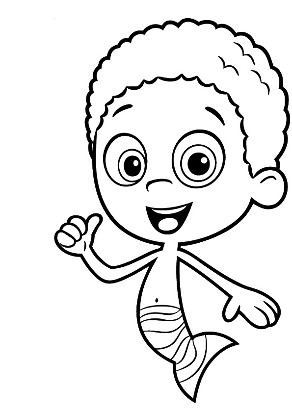 Goby di Bubble Guppies da colorare
