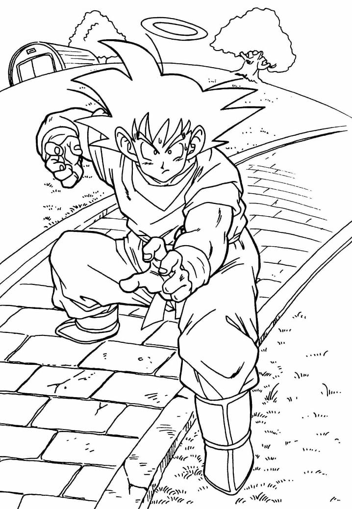 Goku in paradiso 