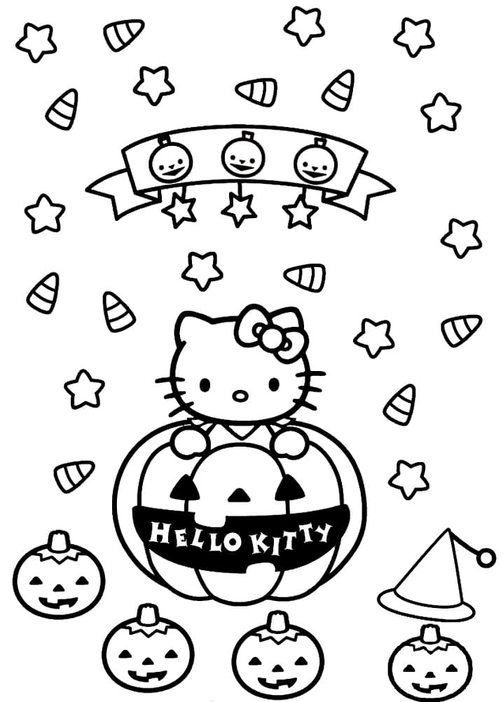 Hello Kitty ad Halloween