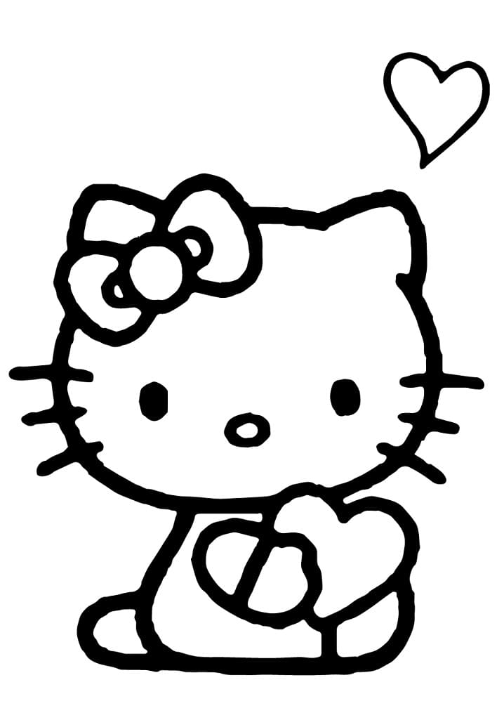 Hello Kitty Seduto 