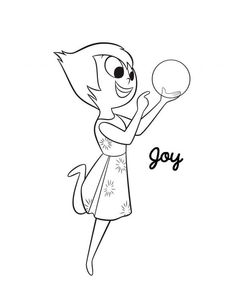 Joy di Inside Out da colorare