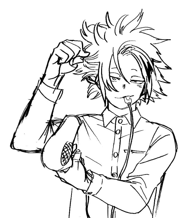 Kaminari Denki da colorare