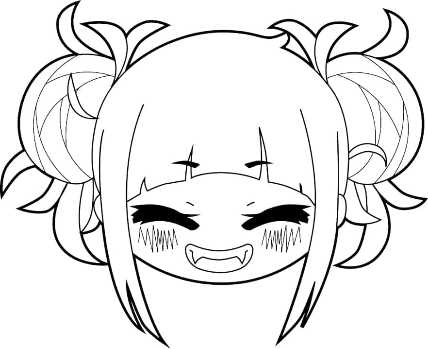 Kawaii Toga Himiko da colorare