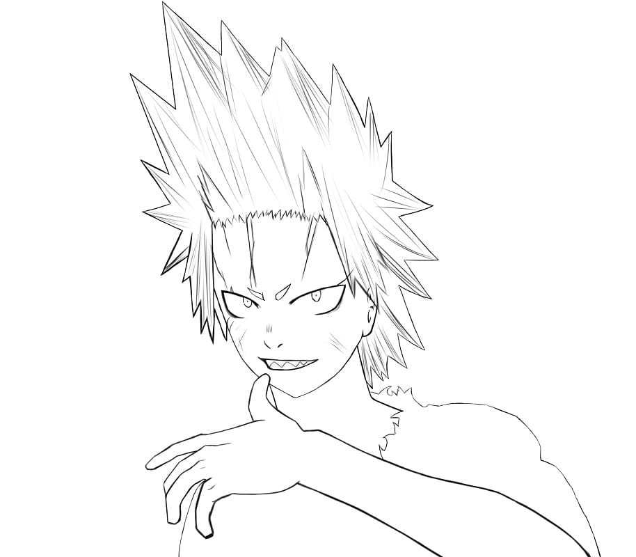 Kirishima Stampabile da colorare
