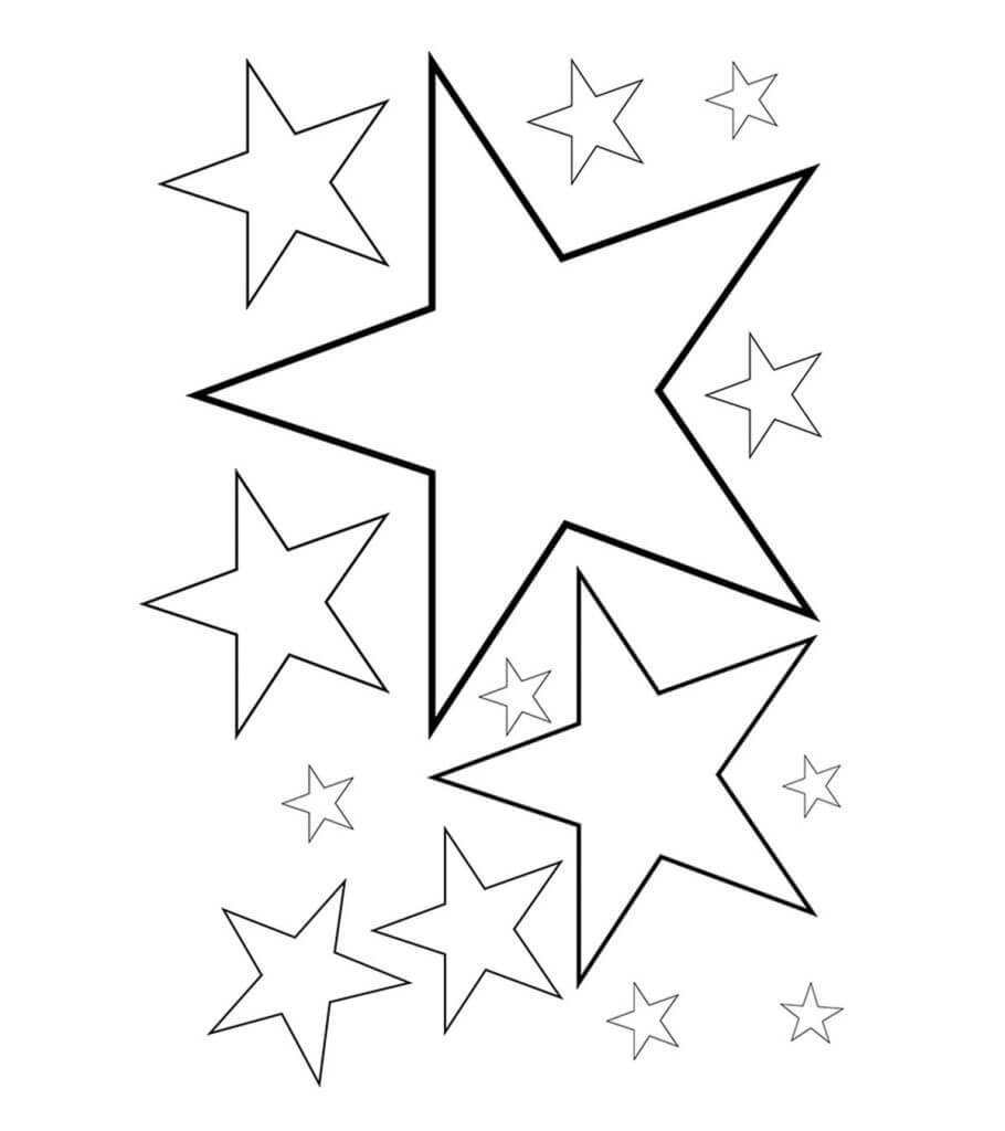 Básico As Estrelas da colorare