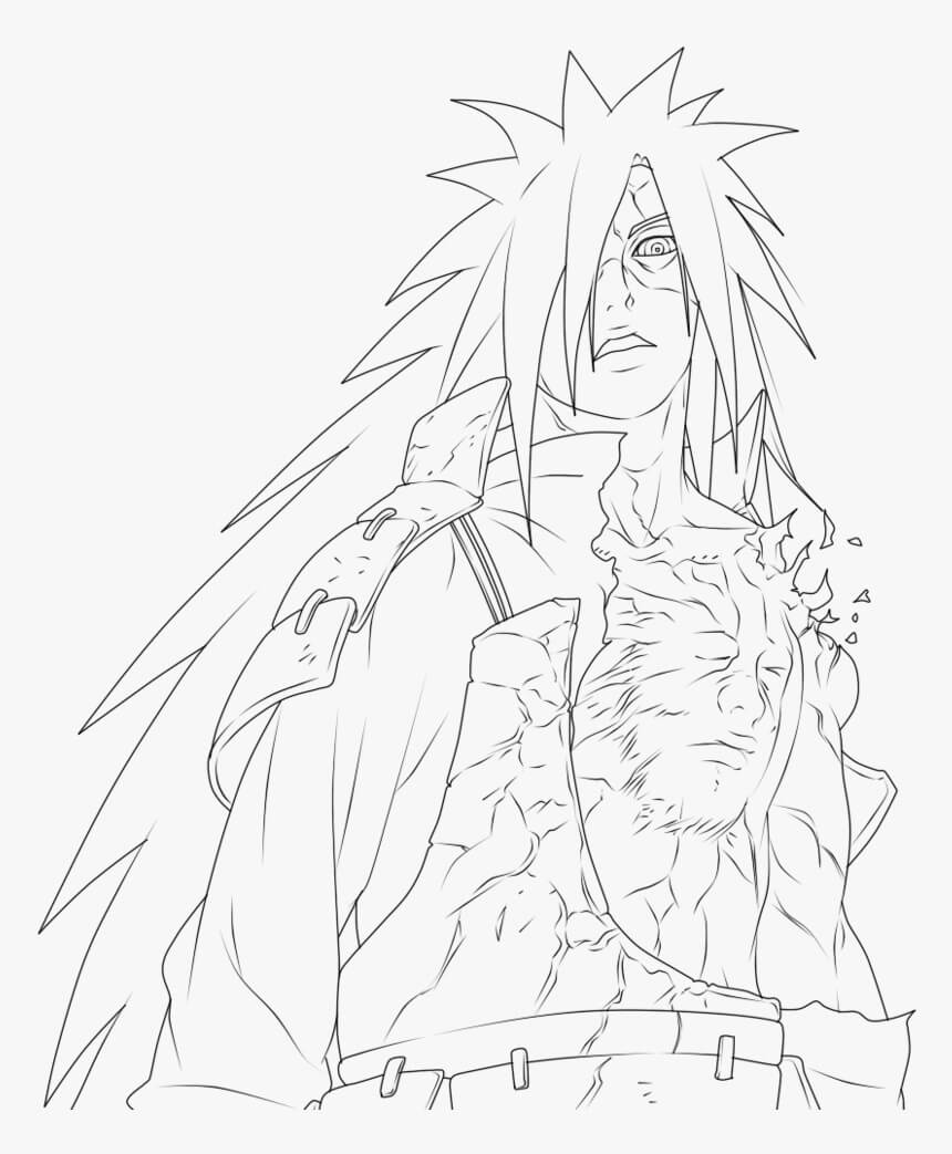 Madara Uchiha ha le Cellule di Hashirama da colorare