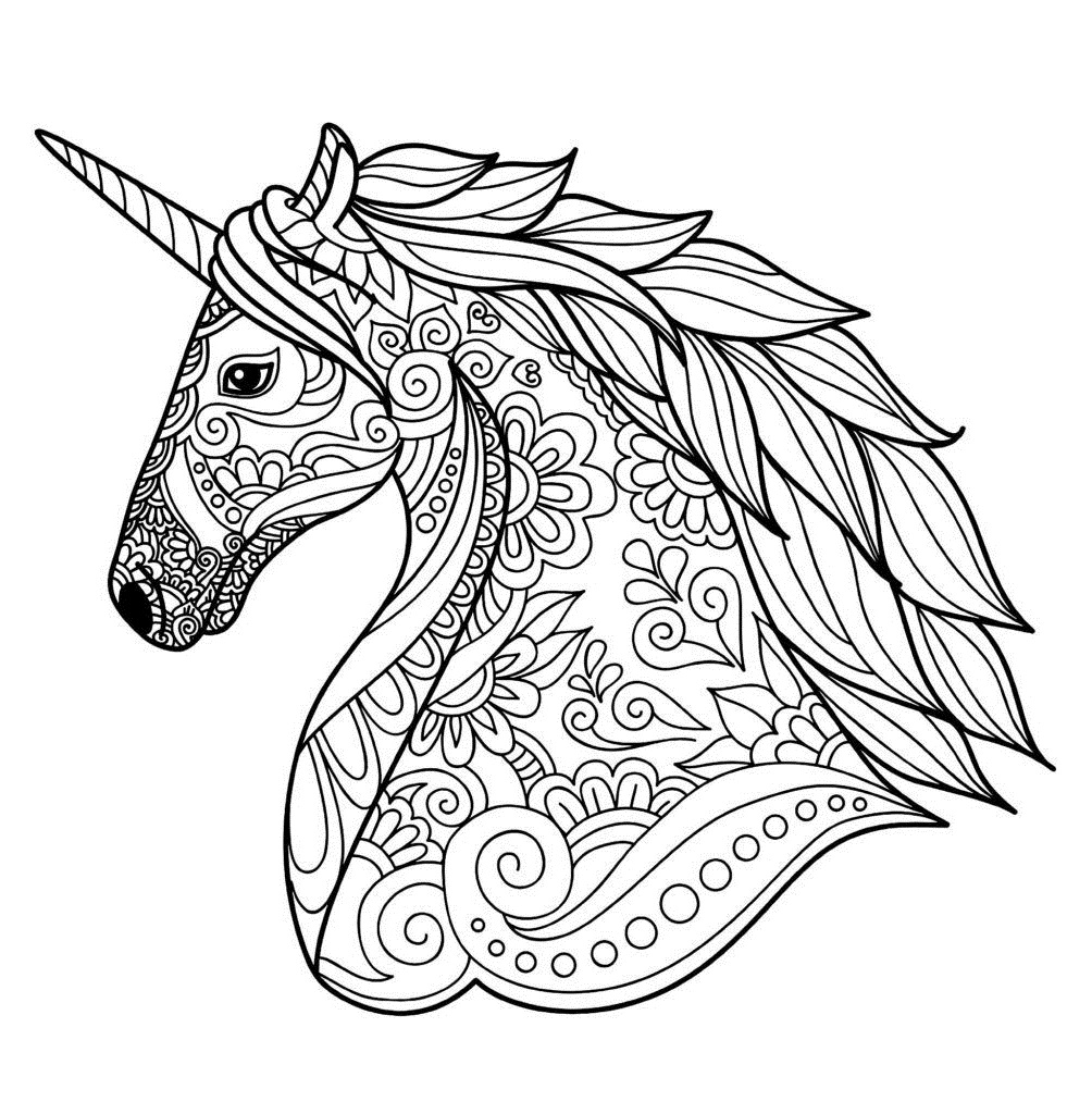 Mandala Unicorno 