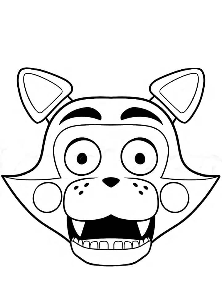 Mangle 5 Nights at Freddy's da colorare
