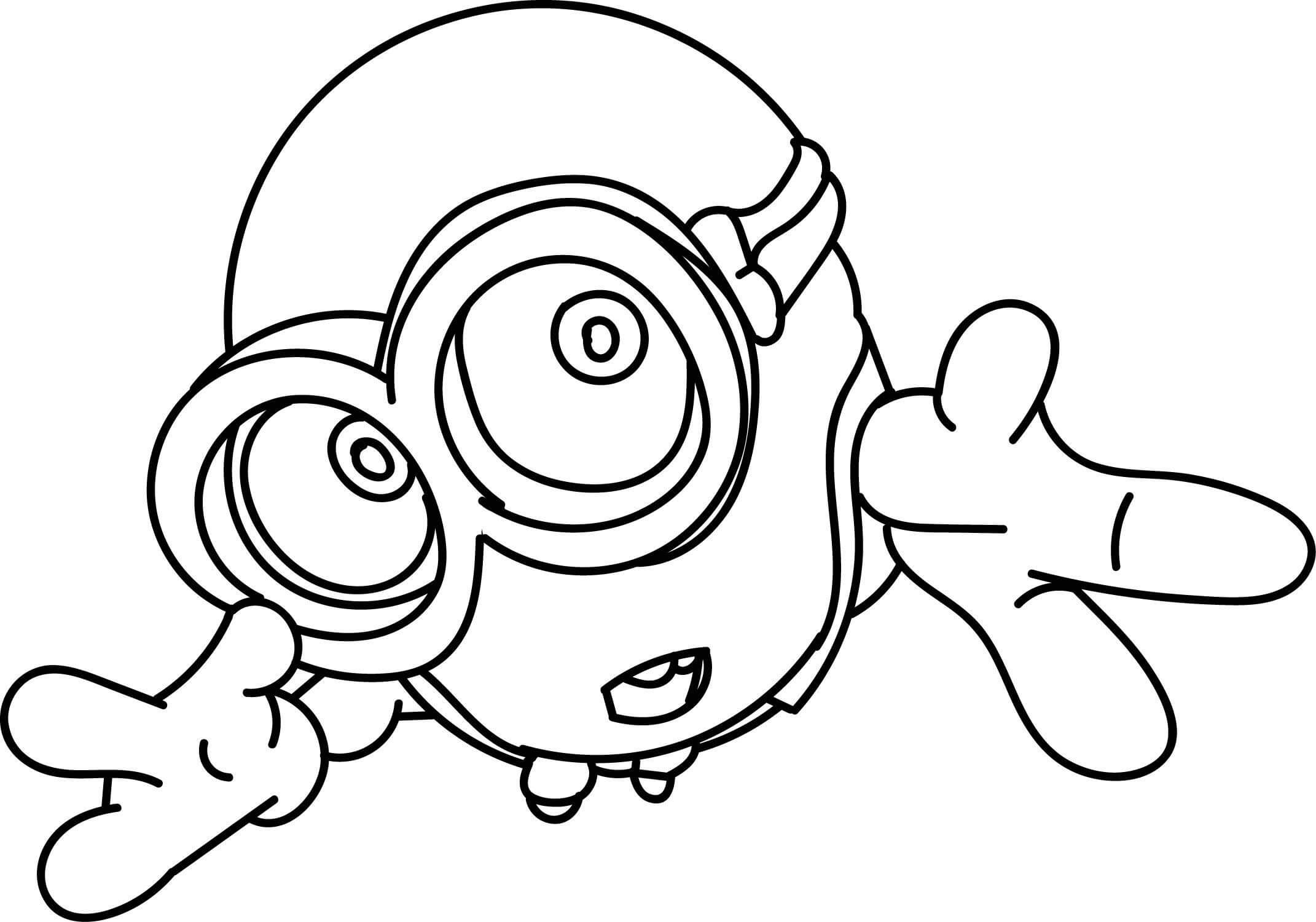 Minion Incredibile da colorare