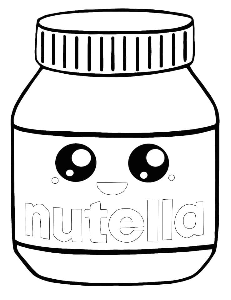 Normale Nutella Kawaii 