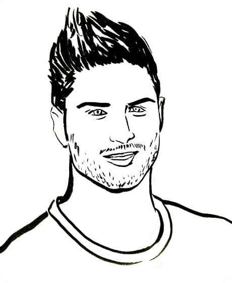 Olivier Giroud stampabile 