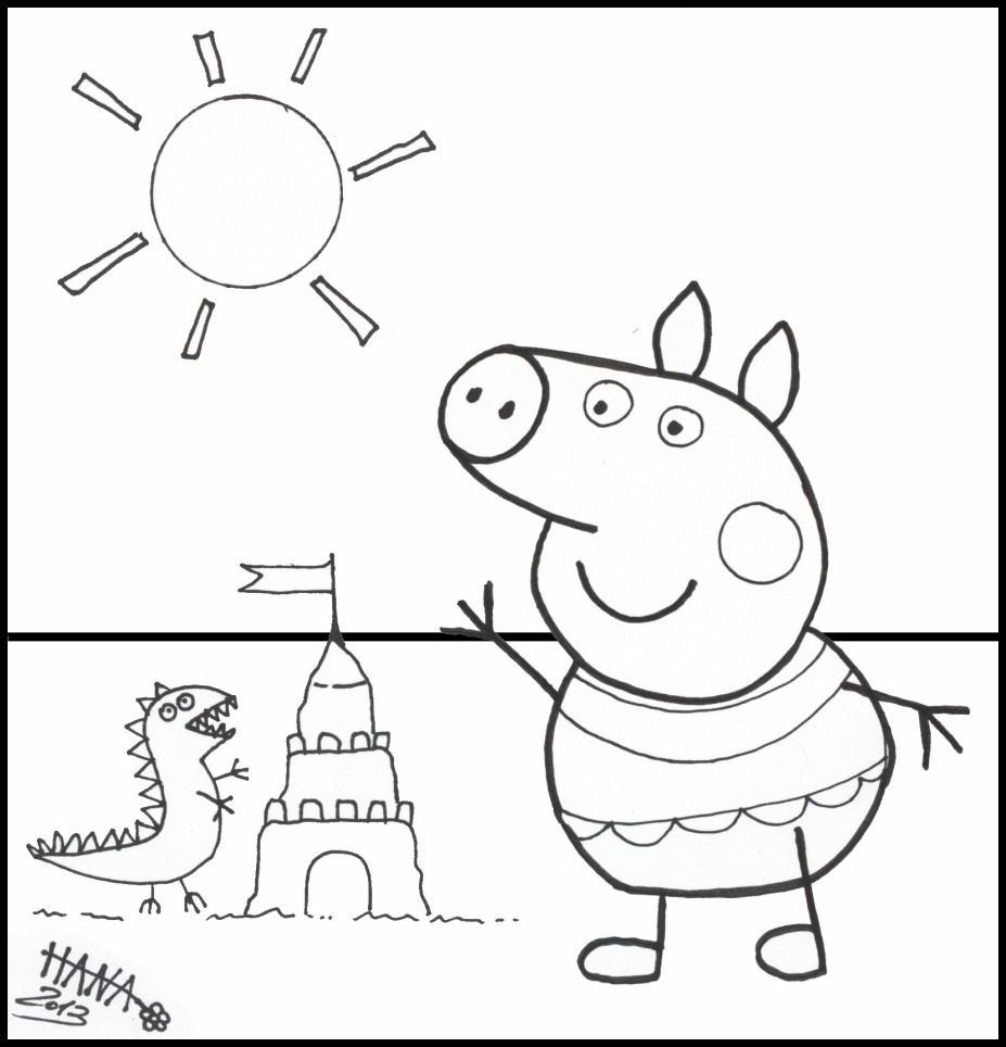 Peppa Pig e il Castello di Sabbia 