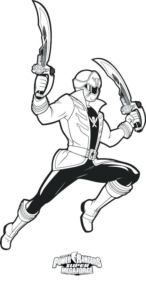 Pirata Ranger da colorare