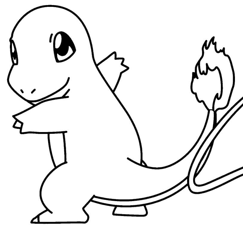 Pokemon Charmander Sorriso 