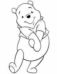 Pooh L'orso da colorare