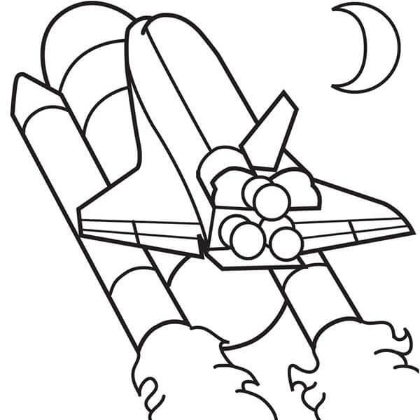 Rocket 1 da colorare