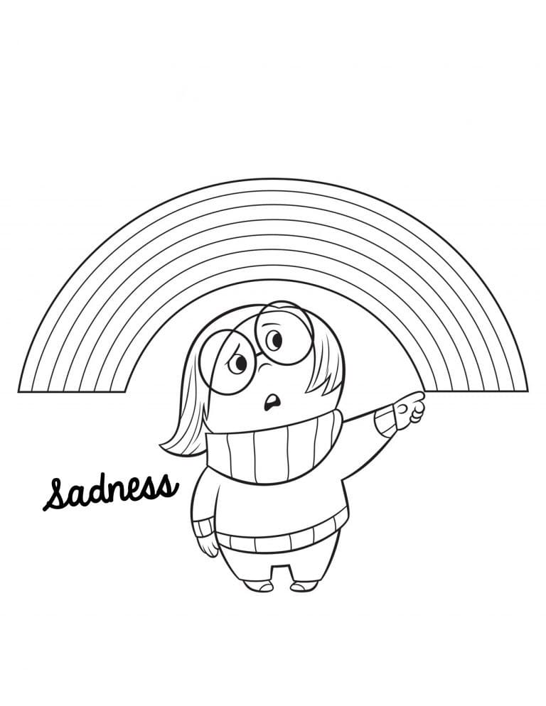 Sadness e Rainbow da colorare