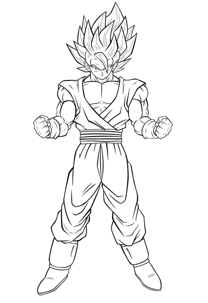 Son Goku arrabbiato HD 