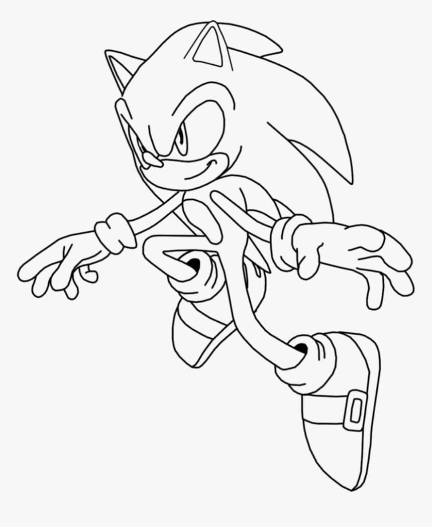 Sonic Tiene Diamante da colorare