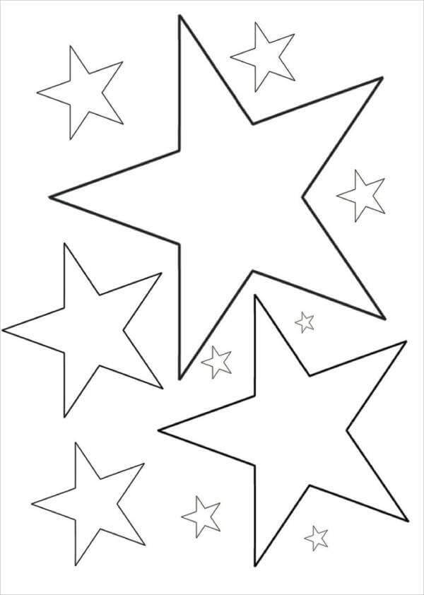 Estrelas Perfeitas da colorare