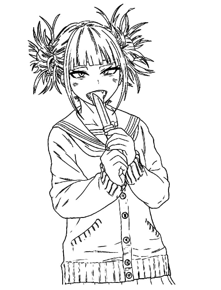Toga Himiko gratuita da colorare