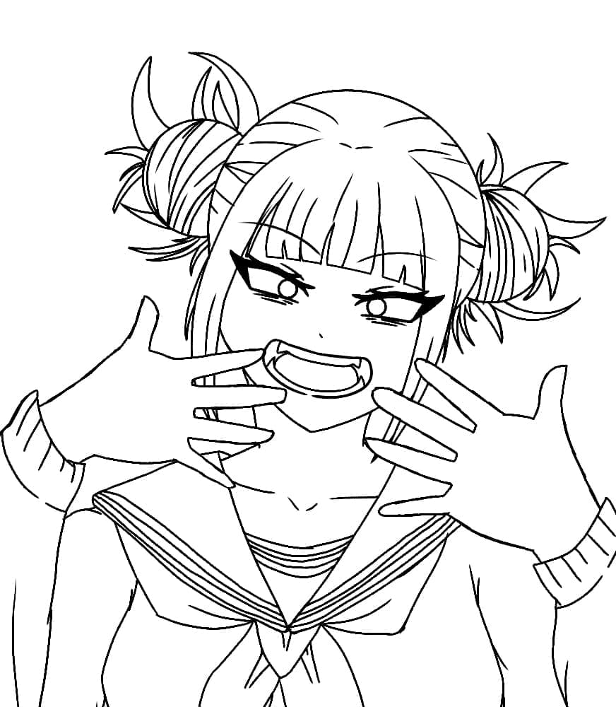Toga Himiko stampa da colorare