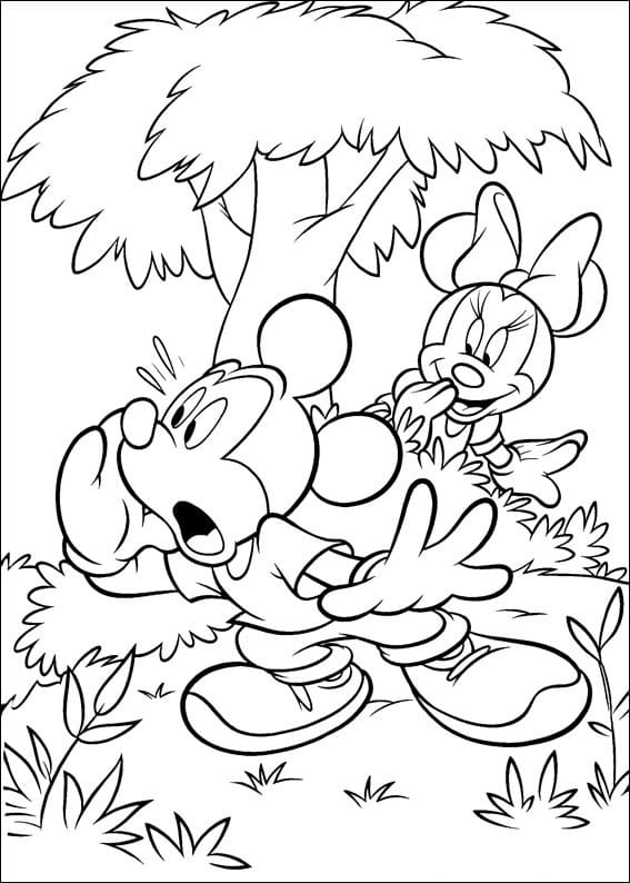 Topolino che trova Minnie 