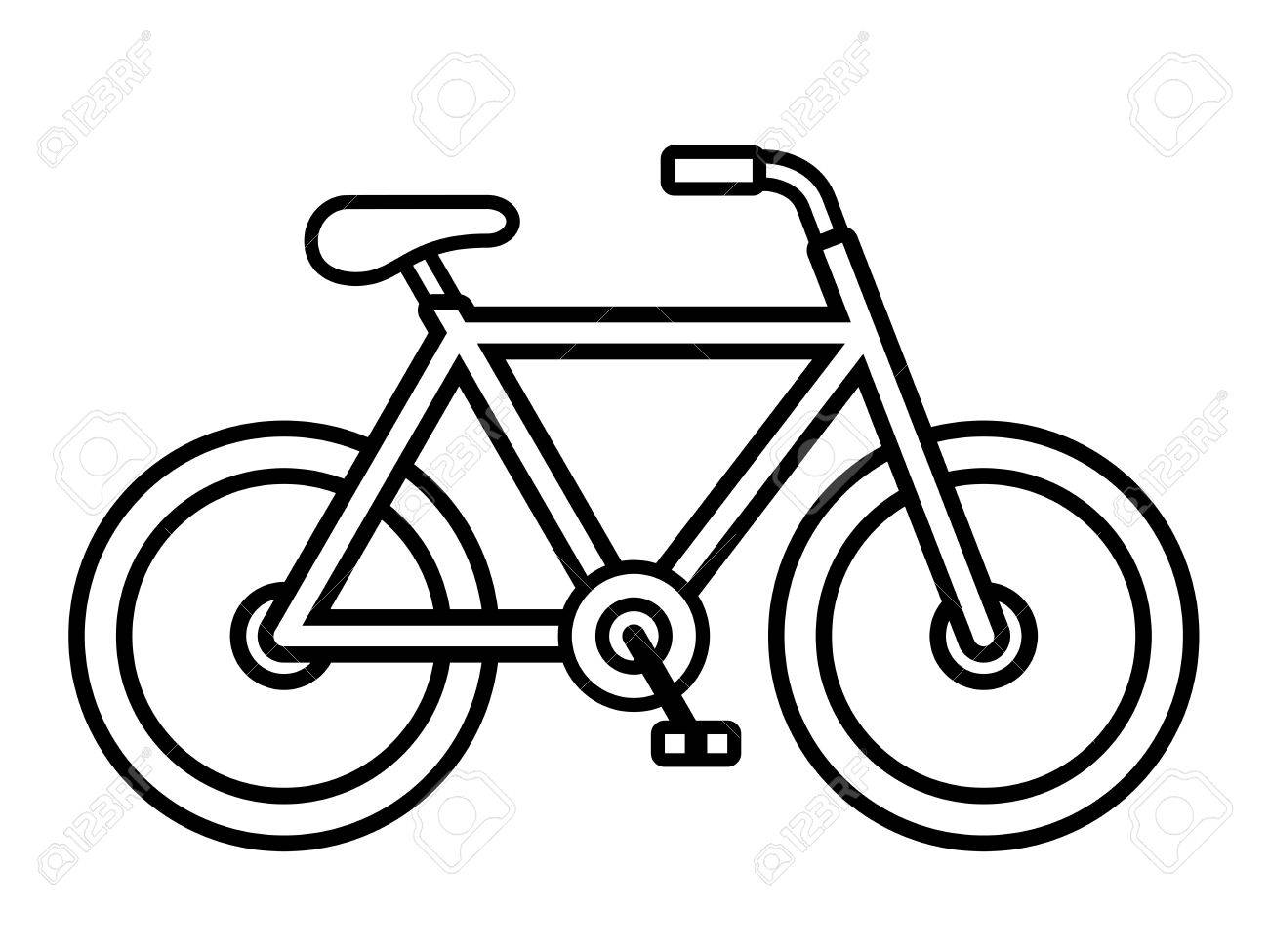 Bicicletta da colorare
