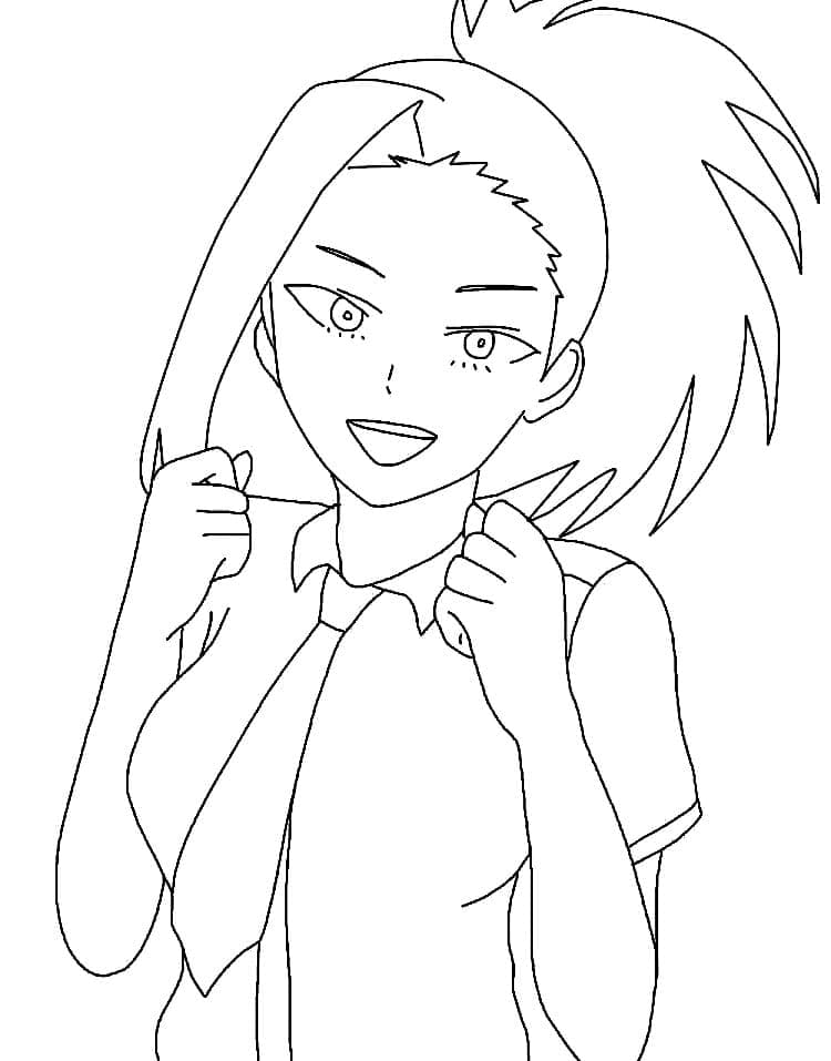 Yaoyorozu da colorare