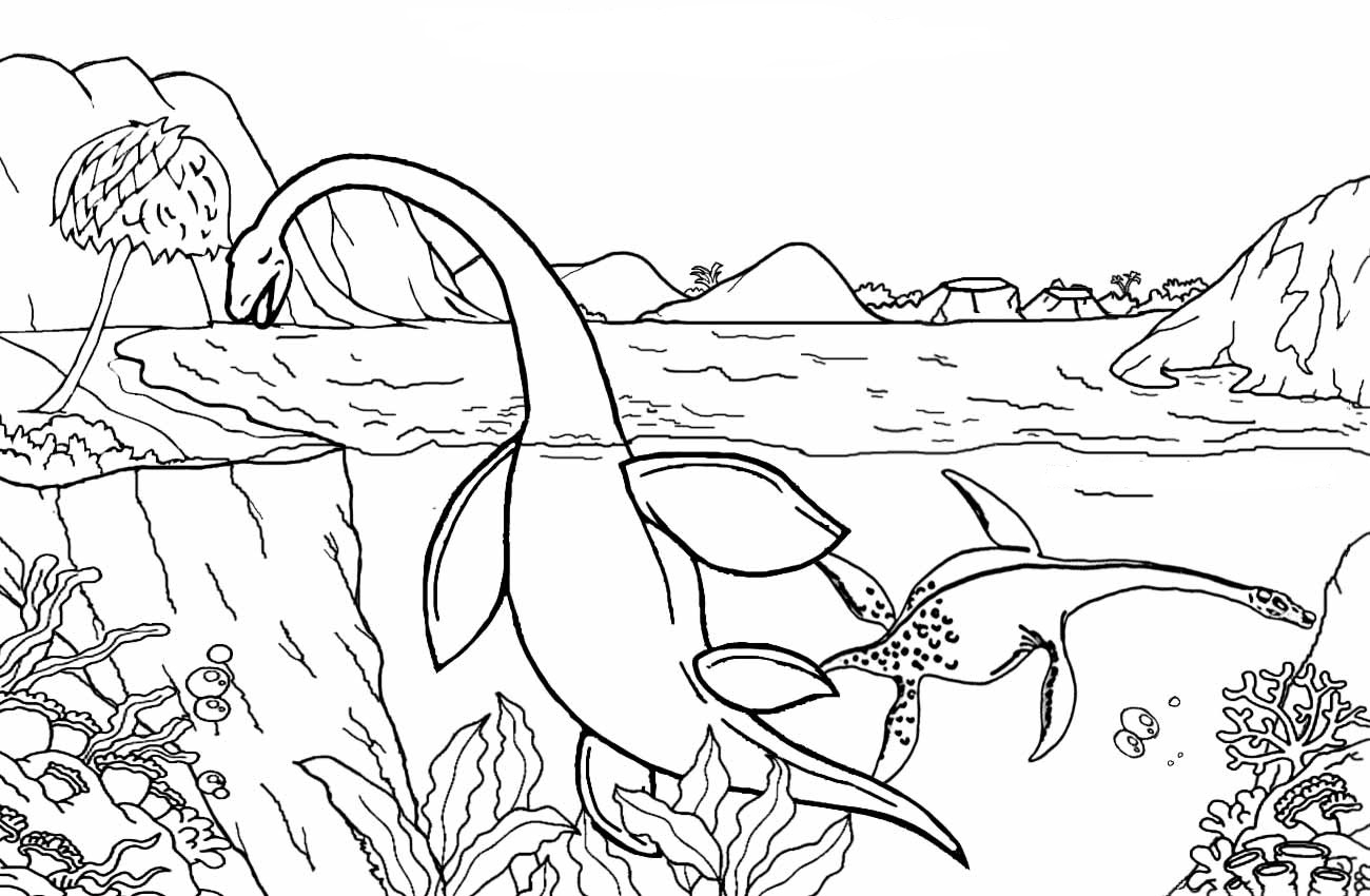 1541231335_most_dangerous_jurassic_creatures_drawing_sea_dinosaur_prehistoric_ocean_coloring_pages_for_children 