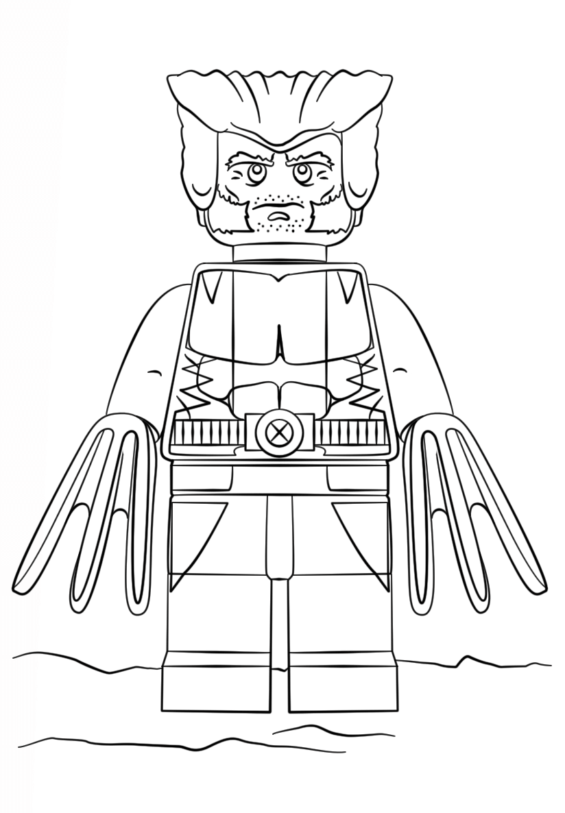 Lego X men Lupi Mannari 