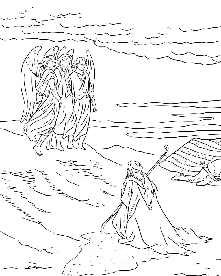 Abraham and the Three Angels 