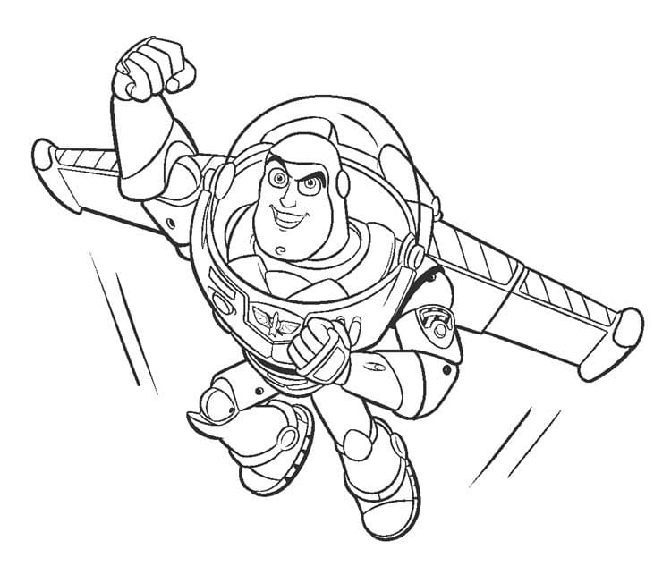 Buzz Lightyear di Toy Story 