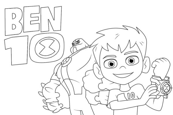 Disegno di da colorare di qualità Ben 10 1 da colorare