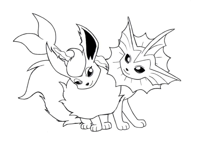 Eevee e Vaporeon 