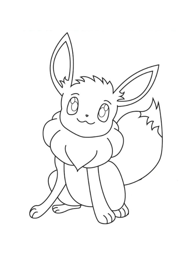 Eevee gioioso. 