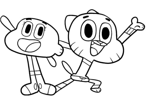 Fratelli Darwin e Gumball. 