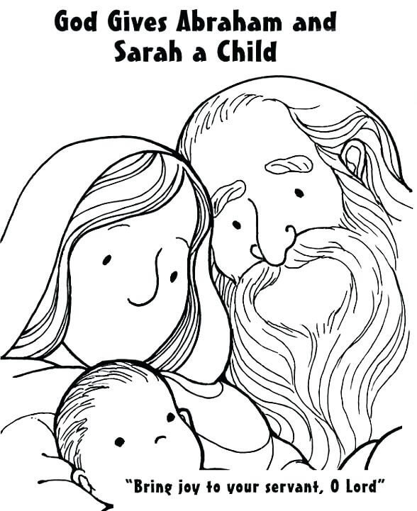 God Gives Abraham and Sarah A Child 