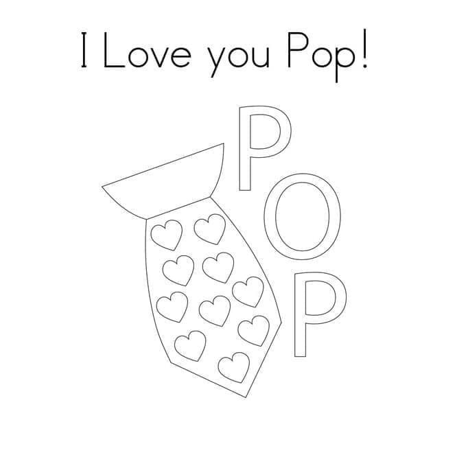 I Love You Pop It 